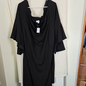 Elegant Black Women's Dress